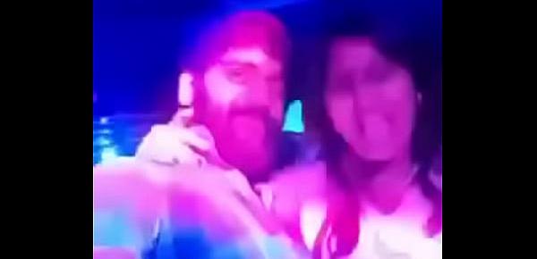  Swathi naidu enjoying and dancing in pub part-1